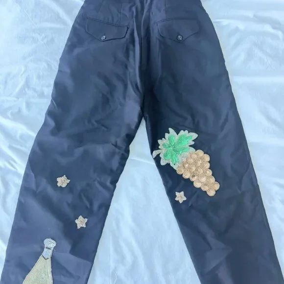 NWT BODE Embroidered Formal Trousers - Size 31 - Picture 6 of 9